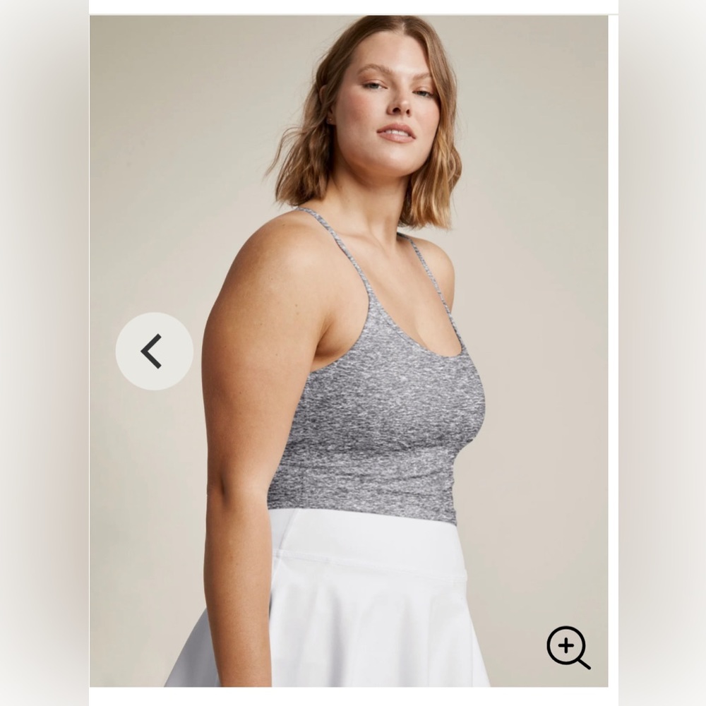 Spacedye Slim Racerback Cropped Tank